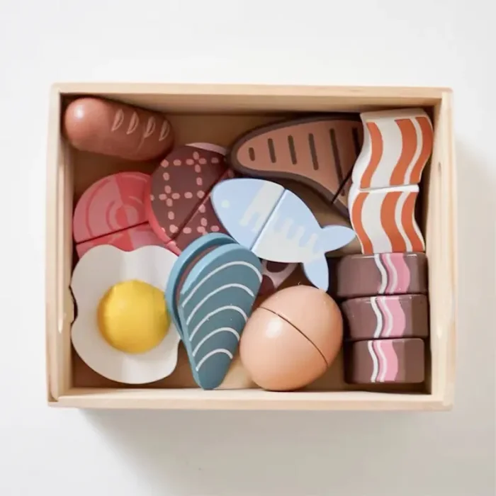 اسباب بازی استند سوپرمارکت چوبی کد KMLJ2406151