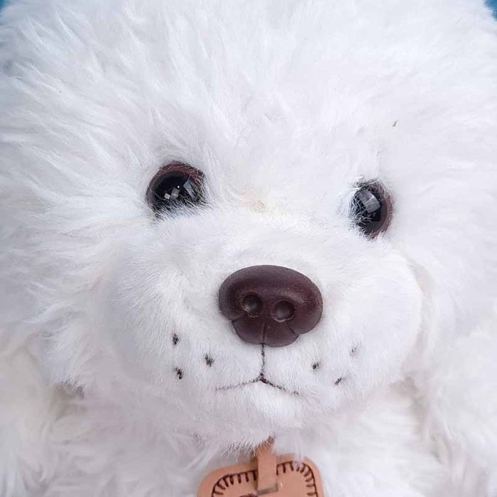 عروسک سگ پولیشی سفید کد 666217