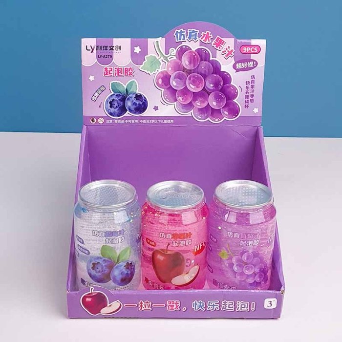 اسلایم اکلیلی نوشیدنی میوه ای کد  LYA279