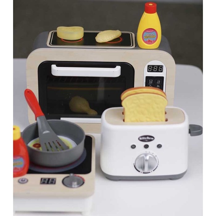 اسباب بازی ماکروفر موزیکال با اجاق گاز کد 818502