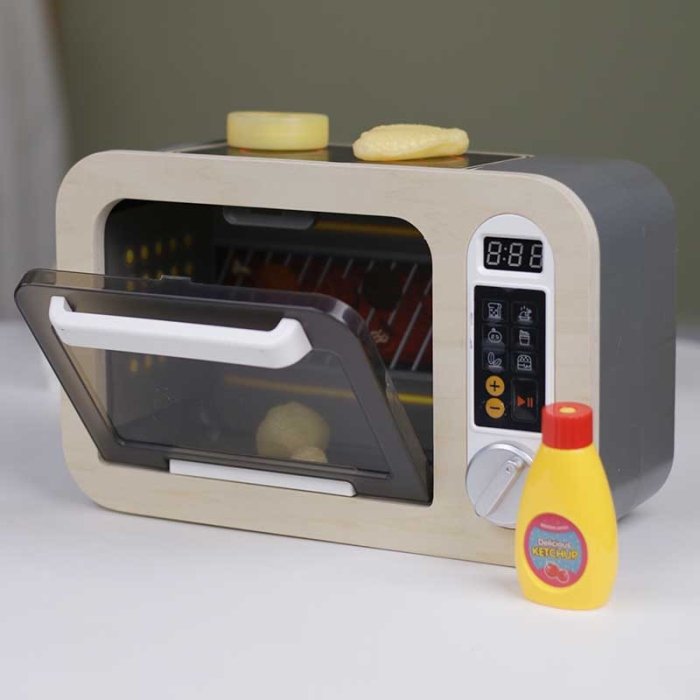 اسباب بازی ماکروفر موزیکال با اجاق گاز کد 818502