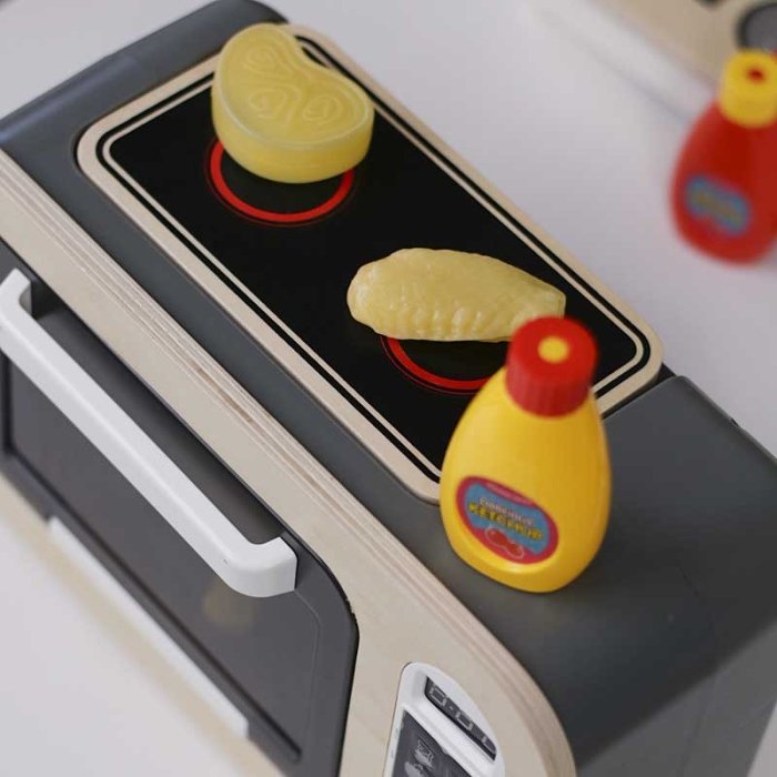 اسباب بازی ماکروفر موزیکال با اجاق گاز کد 818502