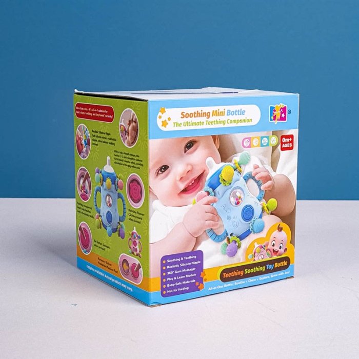 اسباب بازی بیزی بال 5 در 1 طرح شیشه شیر کد 022A