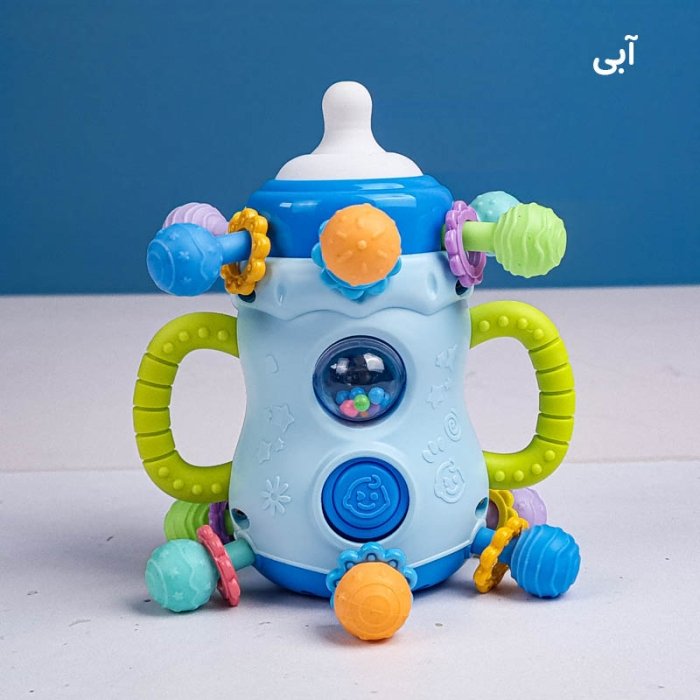 اسباب بازی بیزی بال 5 در 1 طرح شیشه شیر کد 022A