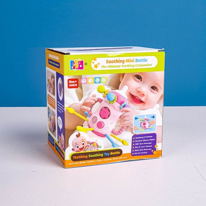 اسباب بازی بیزی بال 5 در 1 طرح شیشه شیر کد 022A