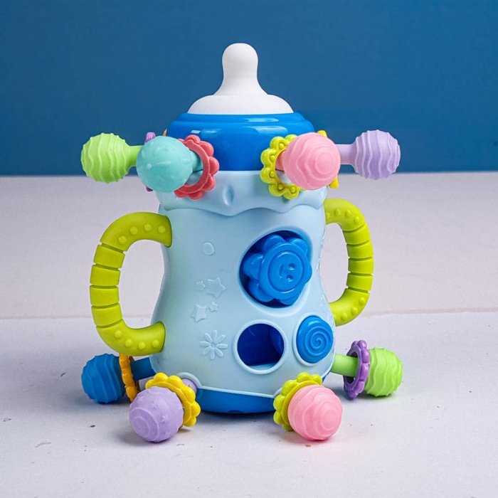 اسباب بازی بیزی بال 5 در 1 طرح شیشه شیر کد 022A