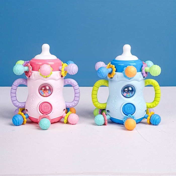 اسباب بازی بیزی بال 5 در 1 طرح شیشه شیر کد 022A