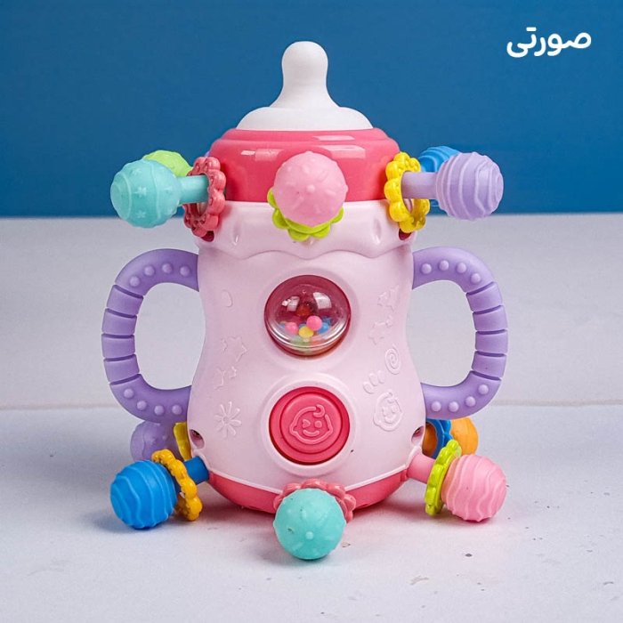 اسباب بازی بیزی بال 5 در 1 طرح شیشه شیر کد 022A