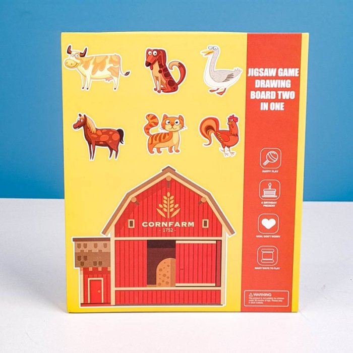 کتاب مگنتی پازلی مدل مزرعه کد 7143599