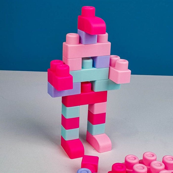 اسباب بازی آجره  نرم 28 تکه کد 661967