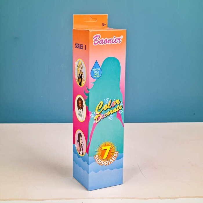 عروسک باربی سوپرایزی COLOR DECORATE کد JJ8720A