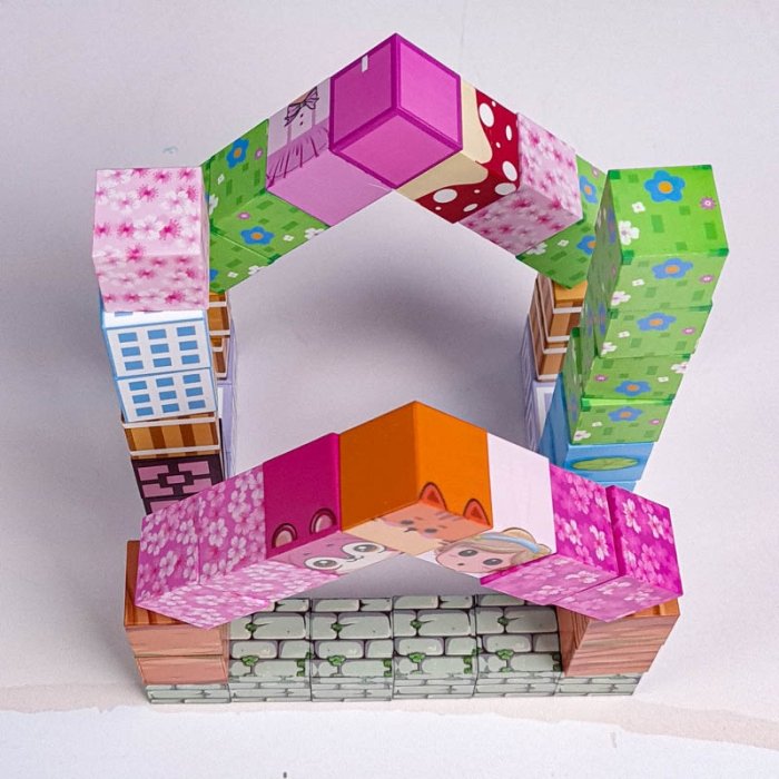 بلوک مغناطیسی 48 تکه کد CH1381