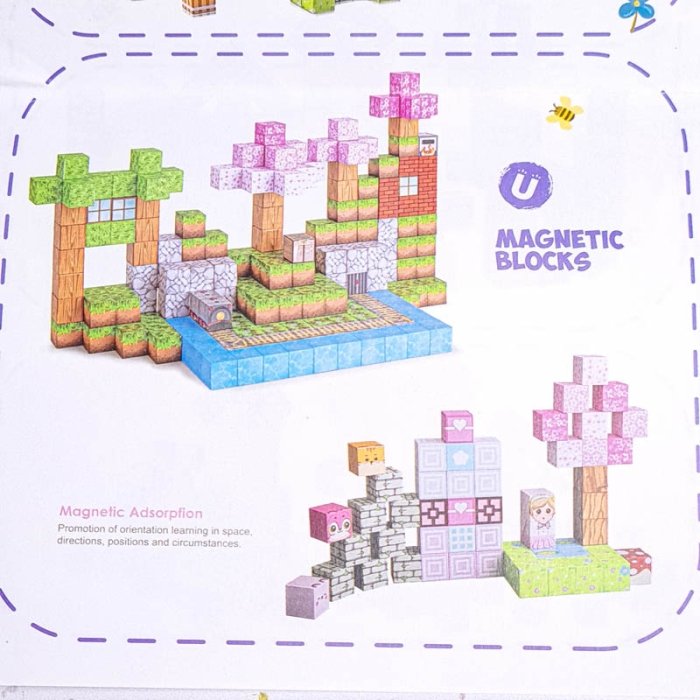 بلوک مغناطیسی 48 تکه کد CH1381