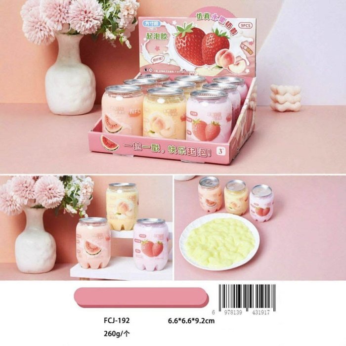 اسلایم قوطی نوشیدنی میوه ای کد  FCJ192