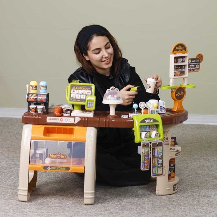 اسباب بازی سوپر مارکت 52 تکه بزرگ کد 66869