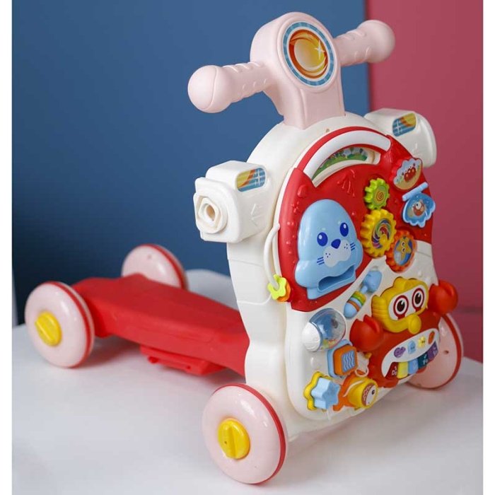 واکر کودک موزیکال هانگر Huanger رنگ صورتی کد HE0827