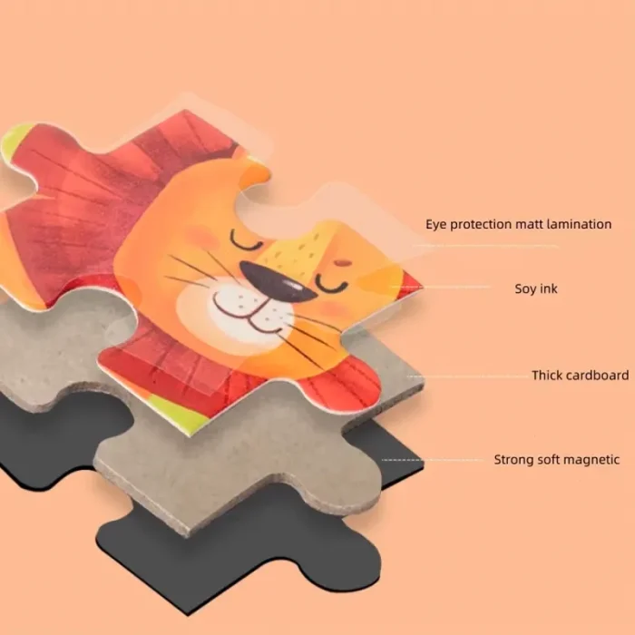 کتاب پازلی مگنتی 91 تکه طرح مشاغل امداد کد 896938