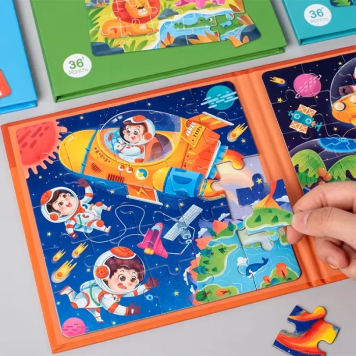 کتاب پازلی مگنتی 91 تکه طرح مشاغل امداد کد 896938