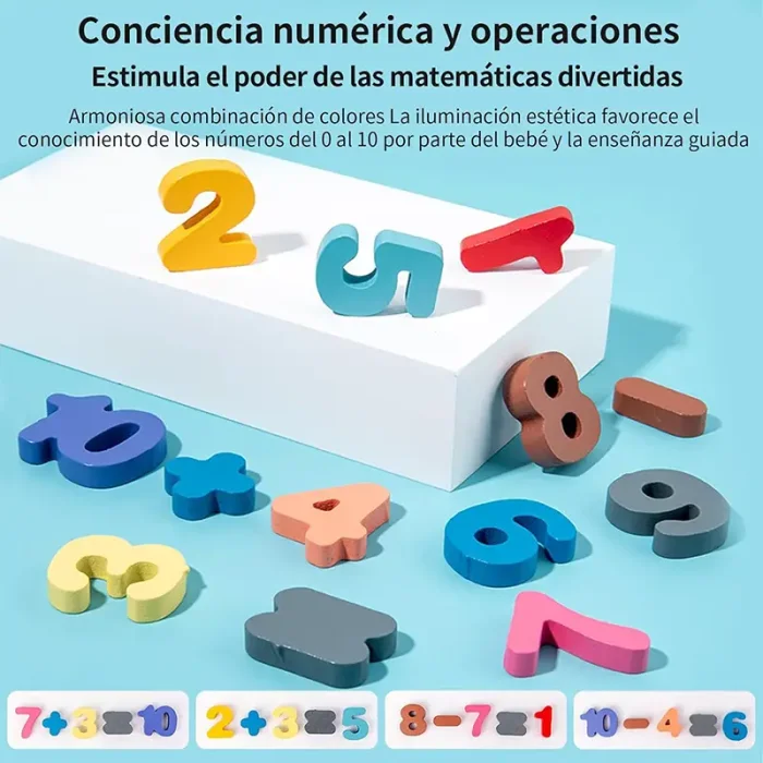 اسباب بازی چوبی تخته لگاریتمی مونته سوری 7 در 1 کد 5561840