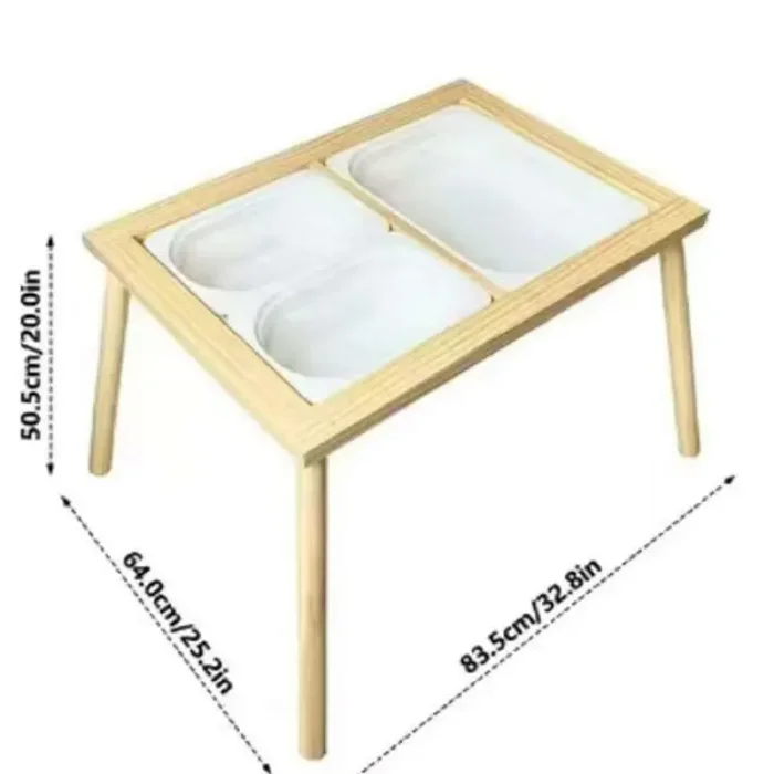 میز حسی و فعالیت کودک چوبی کد BL21842