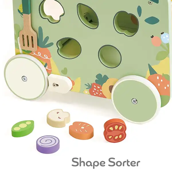 واکر چوبی 2 در 1 کلاسیک ورلد classic world rider walker کد 10509