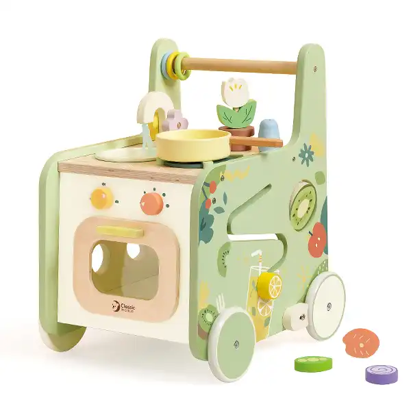 واکر چوبی 2 در 1 کلاسیک ورلد classic world rider walker کد 10509