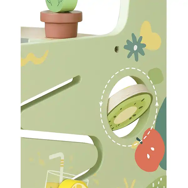 واکر چوبی 2 در 1 کلاسیک ورلد classic world rider walker کد 10509