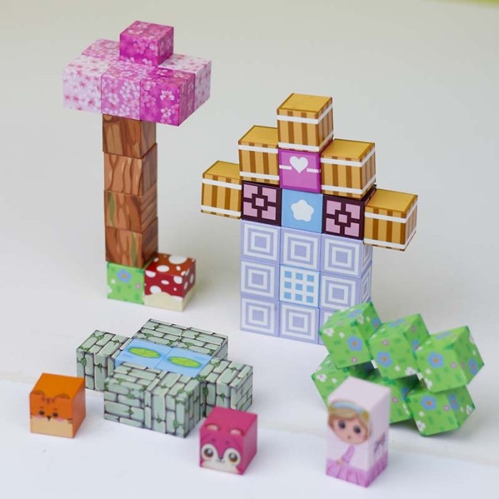 بلوک مغناطیسی 48 تکه کد CH1381