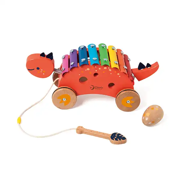 بلز چوبی کلاسیک ورلد مدل دایناسور Classic World Dinosaur Xylophone کد 40585