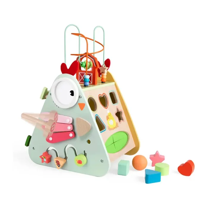 هرم هوش و خلاقیت کلاسیک ورلد Classic World Happy Hen Activity Box کد 20172