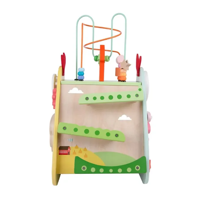 اسباب بازی مکعب هوش و فعالیت چوبی کد MWZ2070