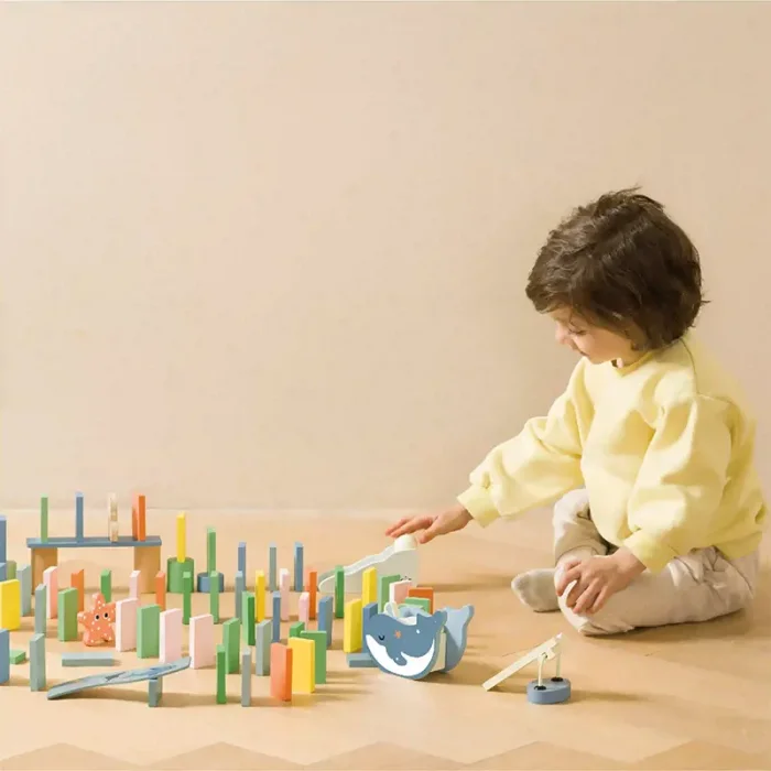 دومینو اقیانوس چوبی کلاسیک ورلد Classic World Ocean Dominoes مدل 20220