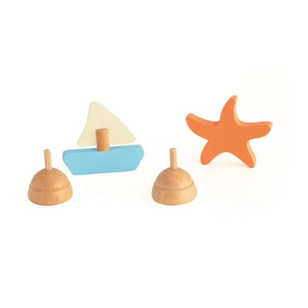 دومینو اقیانوس چوبی کلاسیک ورلد Classic World Ocean Dominoes مدل 20220