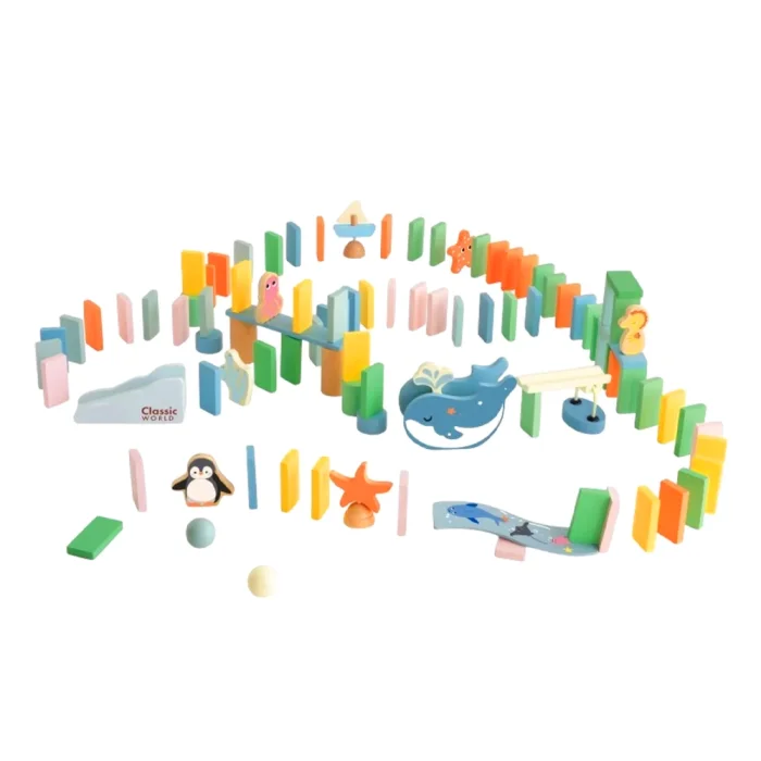 دومینو اقیانوس چوبی کلاسیک ورلد Classic World Ocean Dominoes مدل 20220