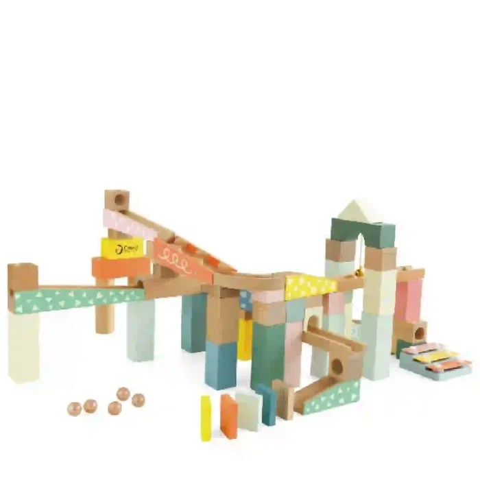 بریکس چوبی 62 تکه کلاسیک ورلد Marble Blocks Classic World کد 20211