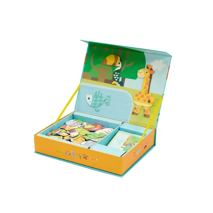 پازل مگنتی کلاسیک ورلد مدل جنگل Classic World Magnetic Forest Animal کد 20025