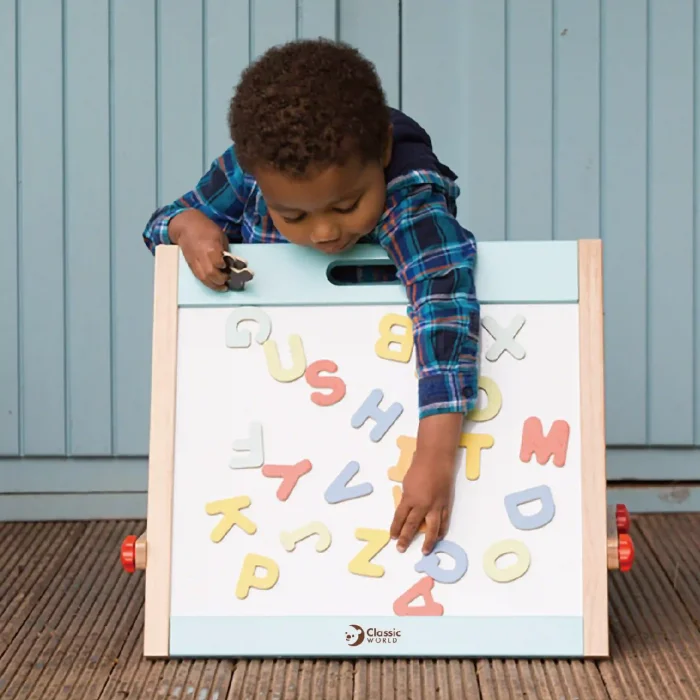 تخته دو طرفه رومیزی کلاسیک ورلد Tabletop Easel classic world کد 53870