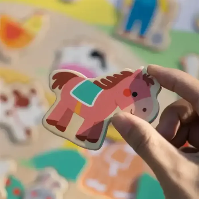 پازل چوبی حیوانات کلاسیک ورد Classic World Animal Puzzle  کد 40069