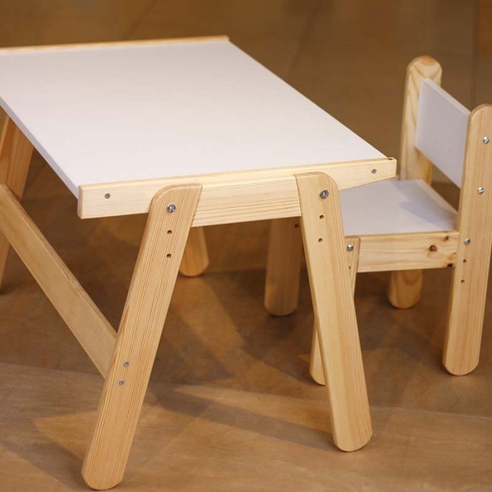 میز و صندلی کودک چوبی کد 7076616