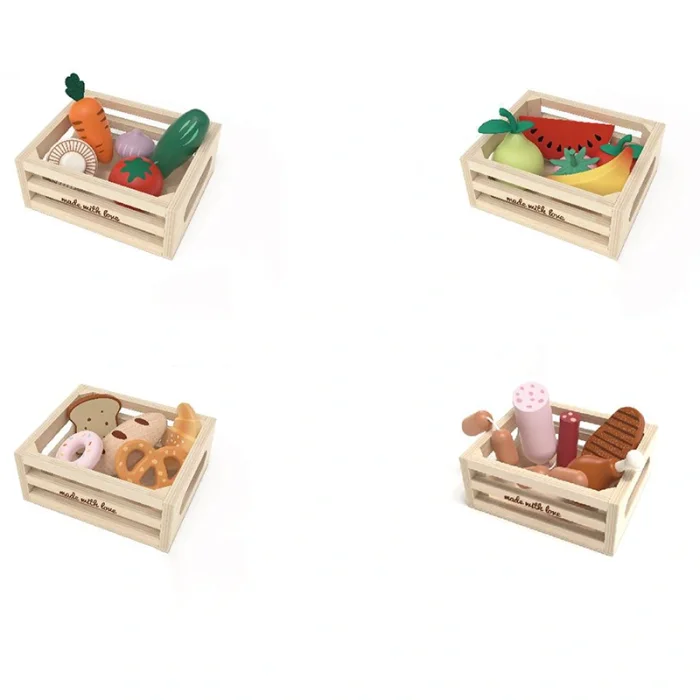 سبد میوه چوبی کلاسیک ورلد Fruit Basket Classic World کد 50643