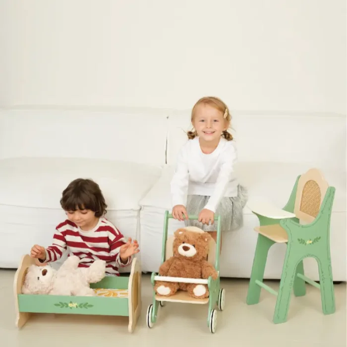 ست صندلی غذا  چوبی کلاسیک ورلد Classic World Vintage High Chair کد 50631