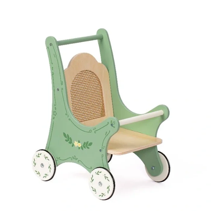 کالسکه عروسک چوبی کلاسیک ورلد Classic World Vintage Stroller کد 50632