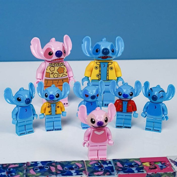 مینی فیگور  18 عددی طرح استیچ کد 23208