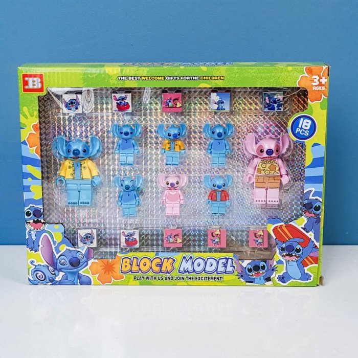 مینی فیگور  18 عددی طرح استیچ کد 23208