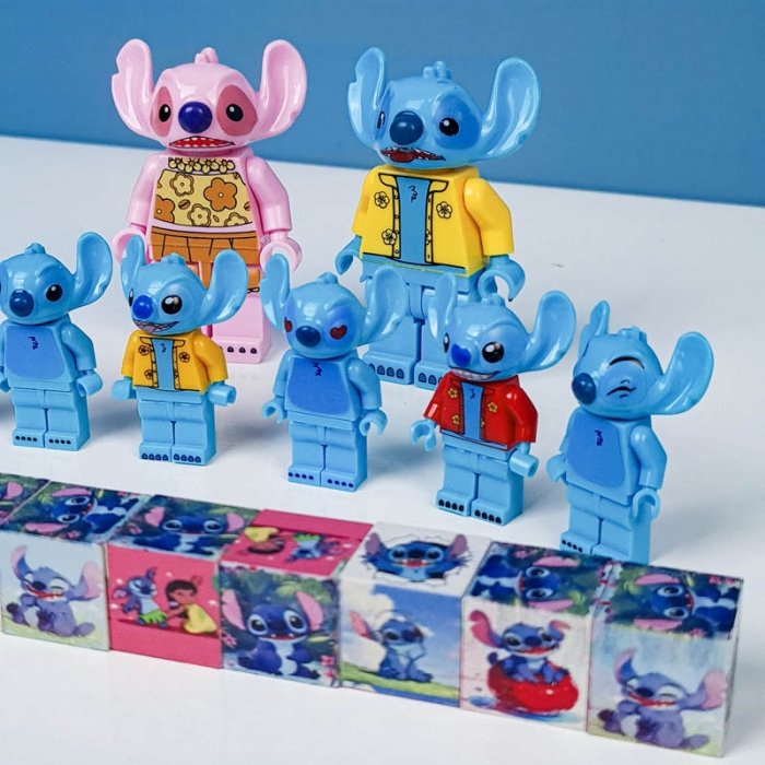 مینی فیگور  18 عددی طرح استیچ کد 23208