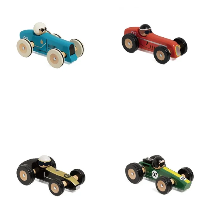 ماشین مسابقه چوبی کلاسیک ورلد مدل Montlhéry Classic World کد 20232