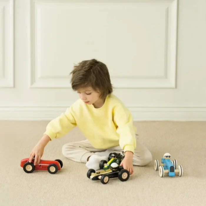 ماشین مسابقه چوبی کلاسیک ورلد مدل Monaco Classic World کد 20233