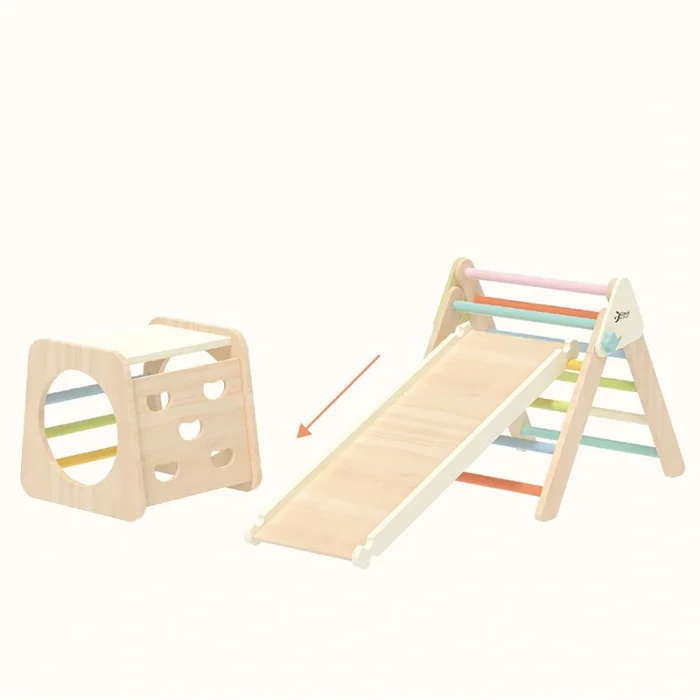 اسباب بازی مونته سوری مدل نردبان مثلثی پیکلر کد 5899234