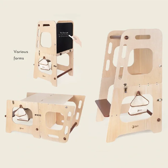 چهارپایه و برجک یادگیری کلاسیک ورلد classic world Convertible Helper Tower table کد 60522