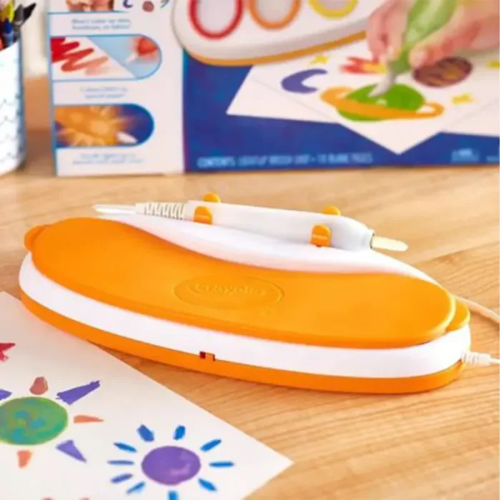 آبرنگ جادویی MESS FREE چراغدار 6 رنگ کد 757130